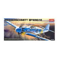 Academy 12454 1/72 Messerschmitt BF109G-14 Plastic Model Kit - ACA-12454