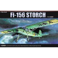 Academy 12459 1/72 Fieseler FI-156 Storch Plastic Model Kit - ACA-12459