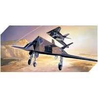 Academy 12475 1/72 F-117A Stealth Fighter/Bomber Nighthawk Plastic Model Kit - ACA-12475