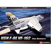 Academy 12521 1/72 USN F-8E VF-162 "The Hunters" Plastic Model Kit - ACA-12521