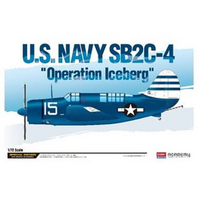 Academy 12545 1/72 U.S.Navy SB2C-4 "Operation Iceberg" Le: Helldiver Plastic Model Kit - ACA-12545