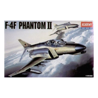 Academy 12611 1/144 F-4F Phantom II Plastic Model Kit - ACA-12611