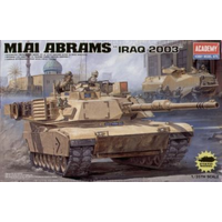 Academy 13202 1/35 M1A1 Abrams "Iraq 2003" Plastic Model Kit *Aus Decals* - ACA-13202
