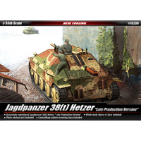 Academy 13230 1/35 Jagdpanzer 38(T) Hetzer "Late Version" Plastic Model Kit - ACA-13230