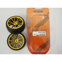 Ace Power Drift Tyre & Rim - Ace-C12G-D1