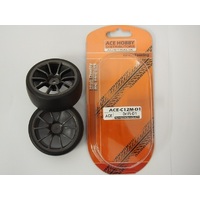 Ace Power Drift Tyre & Rim - Ace-C12M-D1
