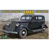 Ace Model 1/48 GAZ-M1 "EMKA" SOVIET WWII STAFF CAR Plastic Model Kit [48104]