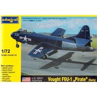 Admiral 1/72 Vought F6U Pirate Early Plastic Model Kit [ADM7211]