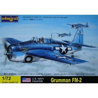 Admiral 1/72 Grumman FM-2 USN  Plastic Model Kit [ADM7213]
