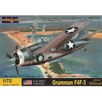 Admiral 1/72 Grumman F4F-3 Wildcat Aces Plastic Model Kit [ADM7216]
