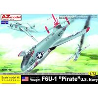 Admiral ADM7224 1/72 Vought F6F-1 Pirate US Navy Plastic Model Kit - ADM7224