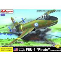 Admiral ADM7225 1/72 Vought F6F-1 Pirate International Plastic Model Kit - ADM7225