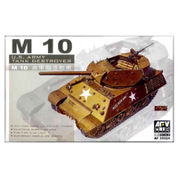 AFV Club 1/35 M10 Tank Destroyer Plastic Model Kit [AF35024]