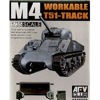 AFV Club AF35026 1/35 T51 Track For M4/M3 Conversion Kit - AFV-35026