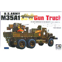 AFV Club 1/35 M35A1 Gun Truck (Vietnam War) Plastic Model Kit [AF35034]