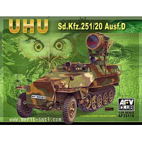 AFV Club 1/35 German Sd.Kfz.25 Ausf.D Plastic Model Kit [AF35116]