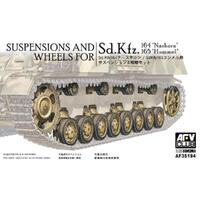 AFV Club 1/35 Suspensions And Wheels For Sd.Kfz.164 Plastic Model Kit [AF35194]