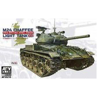 AFV Club 1/35 M24 Chaffee Light Tank WWII British Army Plastic Model Kit [AF35210]