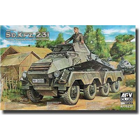 AFV Club 1/35 German Sd.Kfz. 231 Schwerer Panzerspähwagen Plastic Model Kit [AF35231]