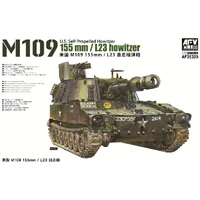 AFV Club 1/35 M109 155mm/L23 Howitzer Plastic Model Kit [AF35329]