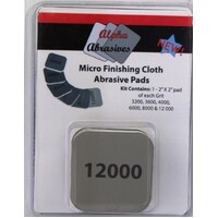 Albion Micro Finishing Cloth Abrasive Pads (6) [2000]