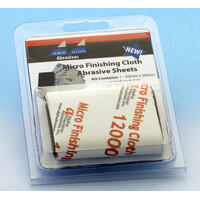 Albion Micro Finishing Cloth Abrasive Sheets with Foam Pad [2050A]