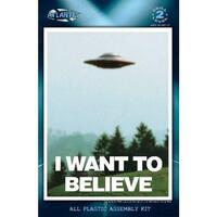 Atlantis 5" I Want to Believe Photo 494 UFO Billy Meier w/Light Plastic Model Kit [1008]