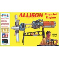 Atlantis 1/10 Allison Prop Jet 501-D13 Engine Plastic Model Kit [H1551]