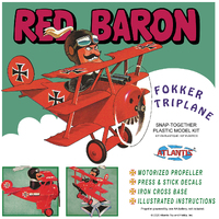 Atlantis Red Baron Fokker Triplane (snap) [M5903]