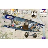 Amodel 1/32 Nieuport 16C (A134) Plastic Model Kit [3201]