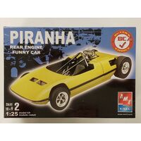 AMT 1/25 Piranha Drag Team Plastic Model Kit [1113]