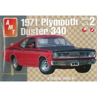 AMT 1118M 1/25 1971 Plymouth Duster 340 Plastic Model Kit - AMT1118M