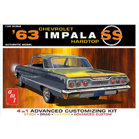 AMT 1/25 1963 Chevy Impala SS Plastic Model Kit