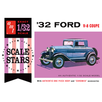 AMT 1181 1/32 1932 Ford Scale Stars Plastic Model Kit - AMT1181