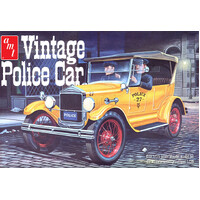 AMT 1/25 1927 Ford T Vintage Police Car Plastic Model Kit
