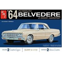 AMT 1/25 1964 Plymouth Belvedere (w/Straight 6 Engine) 2T Plastic Model Kit
