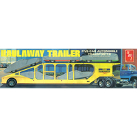 AMT 1193 1/25 5-Car Haulaway Trailer Plastic Model Kit - AMT1193