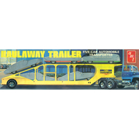 AMT 1/25 5-Car Haulaway Trailer Plastic Model Kit