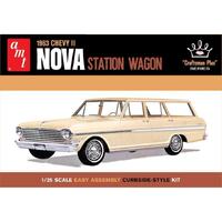 AMT 1/25 1963 Chevy II Nova Station Wagon "Craftsman Plus Series" Plastic Model Kit