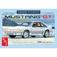 AMT 1216M 1/25 1988 Ford Mustang 2T Plastic Model Kit - AMT1216M