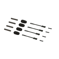 Arrma Brace Rod Ends with Pins and Retainers, 4pcs, 8S BLX - ARA320477