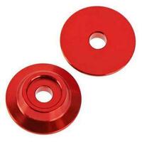 Arrma Wing Button Aluminum Red (2), AR320215 - ARAC9690
