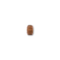 Artesania 8569 Barrel Walnut 8.0mm (4) Wooden Ship Accessory - ART-08569