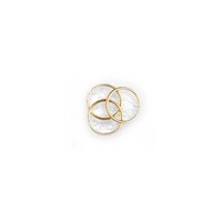 Artesania Brass Rings 10.0mm (30) Wooden Ship Accessory [8624]