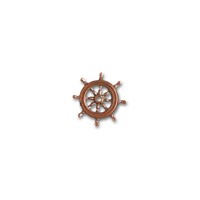 Artesania 8713 Ships Wheel 20.0mm Metal (2) Wooden Ship Accessory - ART-08713