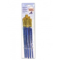 Artesania Flat Brush Set 2, 4, 6 & 10 (4) Paint Brush [17071]