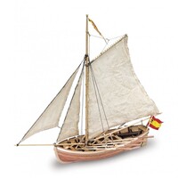 Artesania 18010 1/25 San Juan Nepomuceno's Jollyboat Wooden Ship Model - ART-18010