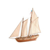 Artesania 22135 1/41 Virginia Schooner Wooden Ship Model - ART-22135