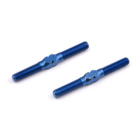 ###FT Blue Titanium Turnbuckles, M3x29 mm/1.13 in