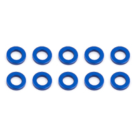 Ballstud Washers, 5.5x3.0x1.0 mm, blue aluminum - ASS31382
